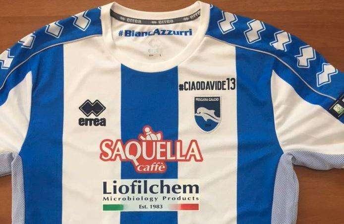 Pescara-Parma in campo ricordando Davide Astori 