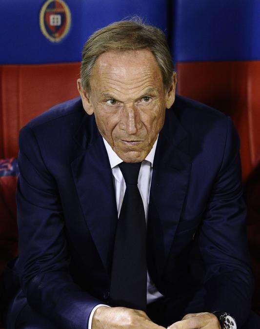 Zeman: "Traballa la panchina? Non si muovono, sono fisse"