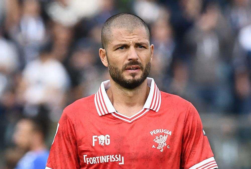 Zanon con la maglia del Perugi