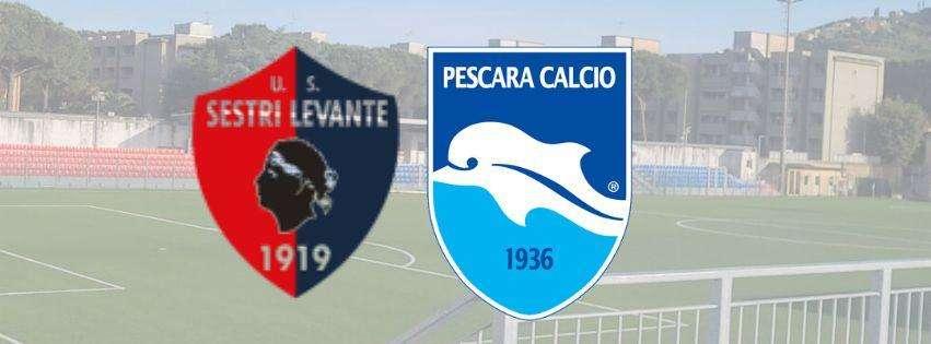 LIVE | SESTRI LEVANTE-PESCARA: LE FORMAZIONI UFFICIALI