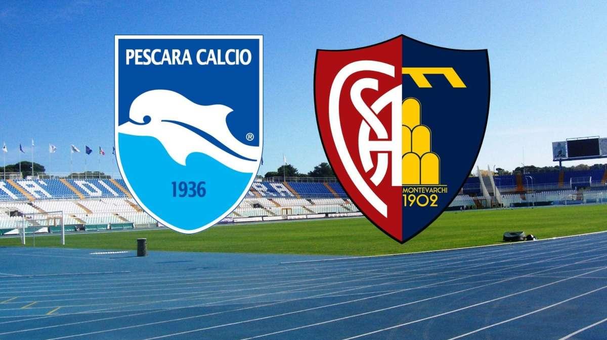 Pescara-Aquila Montevarchi 4-2: il Delfino cala il poker 