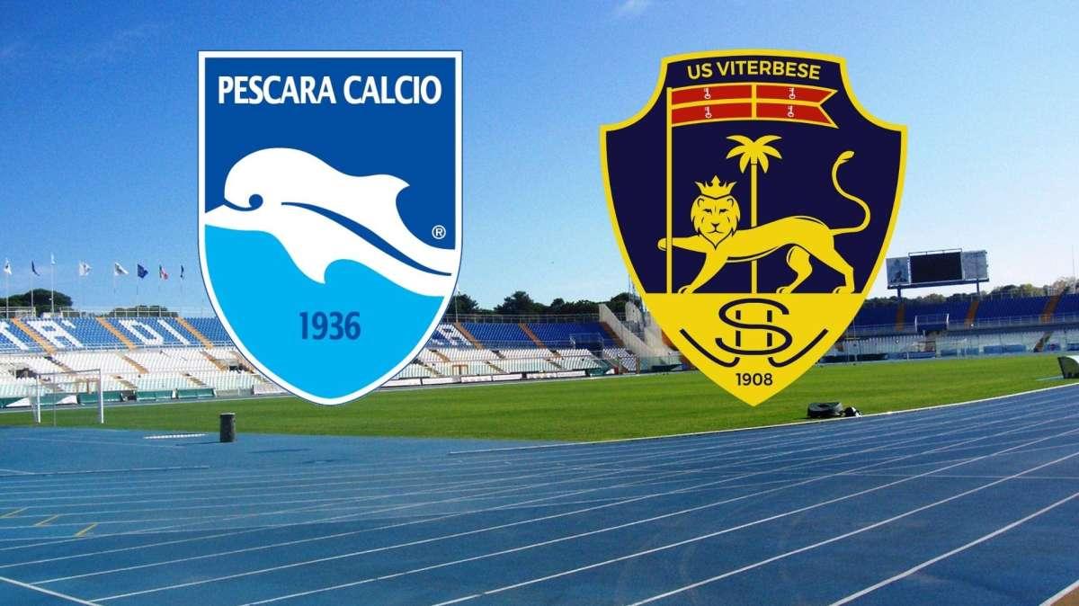 LIVE - PESCARA-VITERBESE, FISCHIO FINALE  1-1