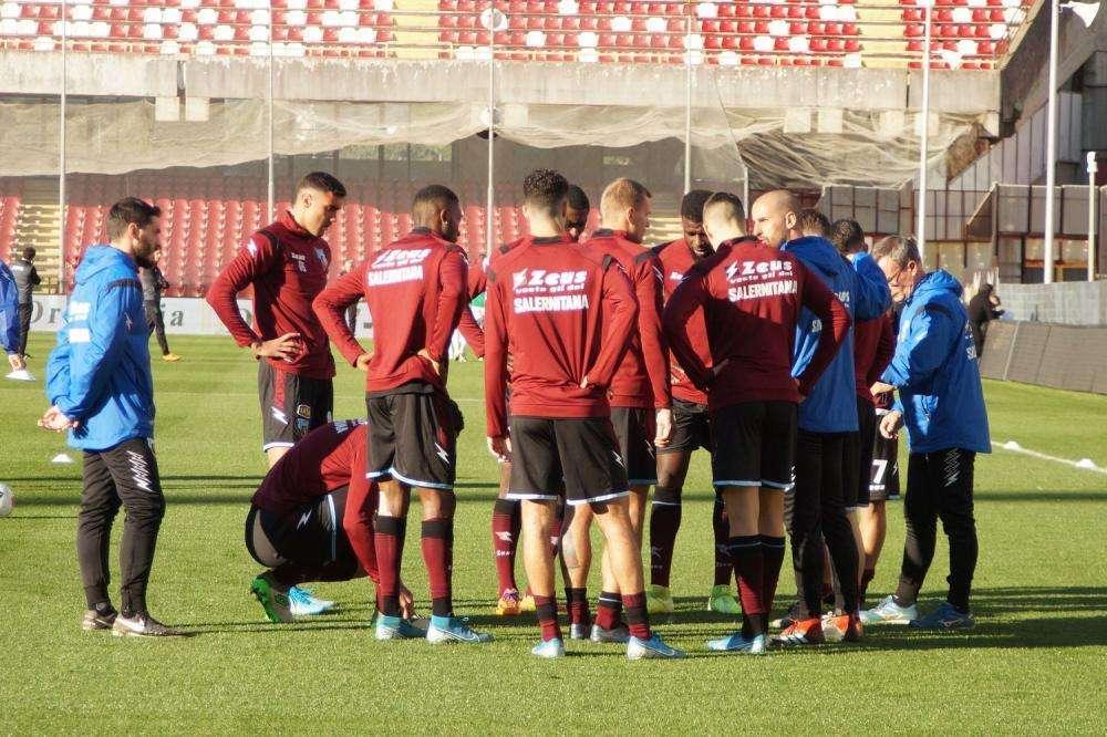 Salernitana, doppia seduta in vista del Pescara