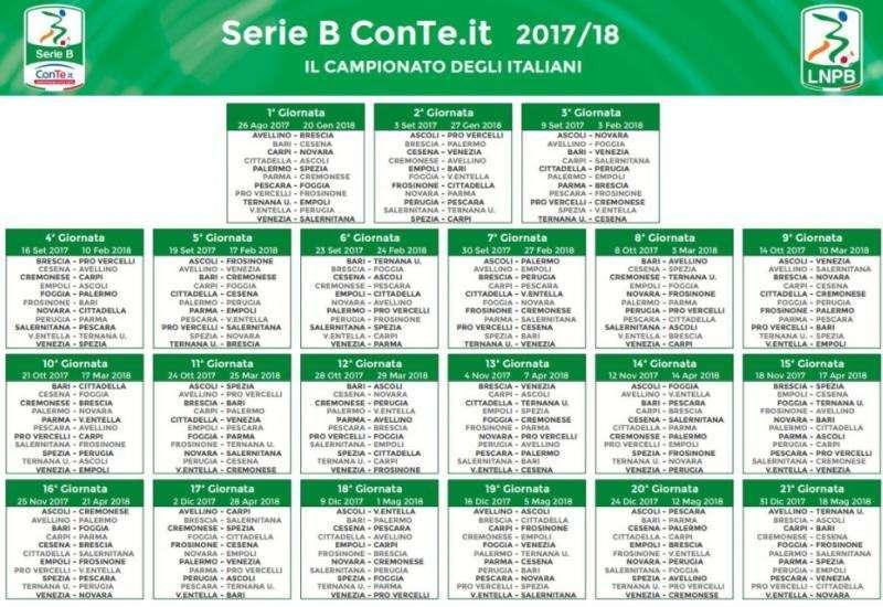 Calendario: settembre in salita, doppio turno casalingo solo alla 12^ e 13^
