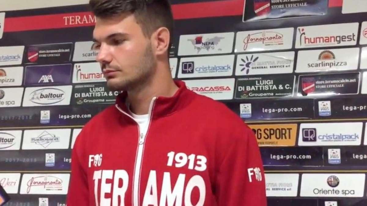 Il portiere Calore lascia per la prima volta l'Abruzzo e dedica uno splendido messaggio a Pescara (FOTO)
