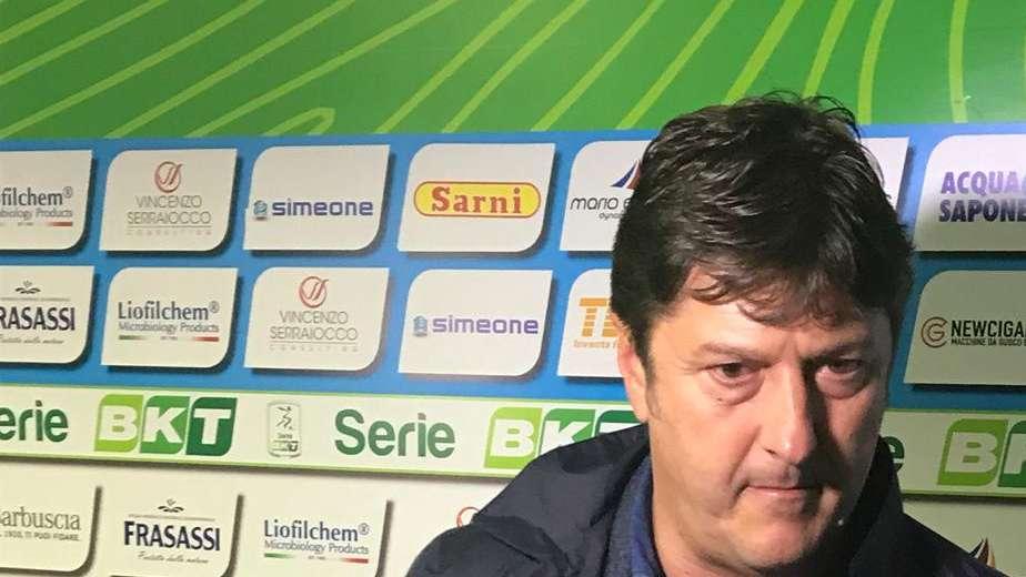Pescara-Crotone, Sebastiani: "Vittoria meritata. Mancuso? Può giocare anche da centravanti"