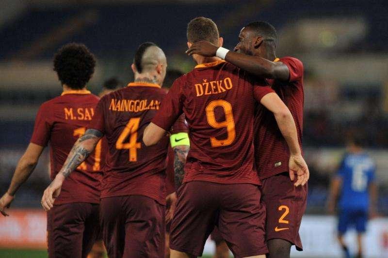 Roma al completo all'Adriatico
