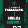 Pordenone Fc: da venerdi alle 19:00 inizierà la campagna abbonamenti per la stagione di Eccellenza 2026/2027