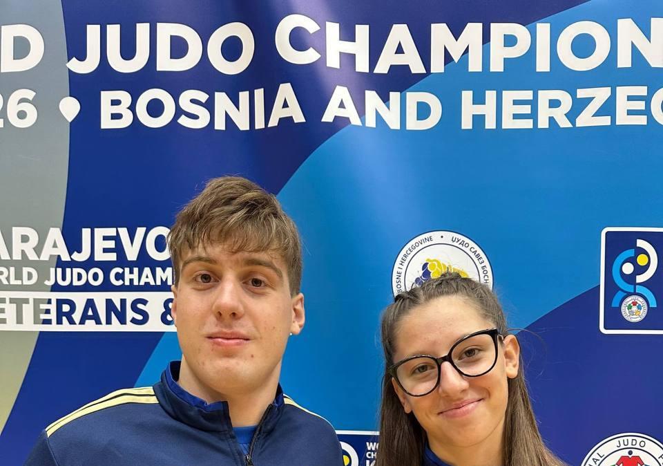 Polisportiva Villanova Judo: Francesco Piva e Giada Casetta a mani vuote ai mondiali di Kata
