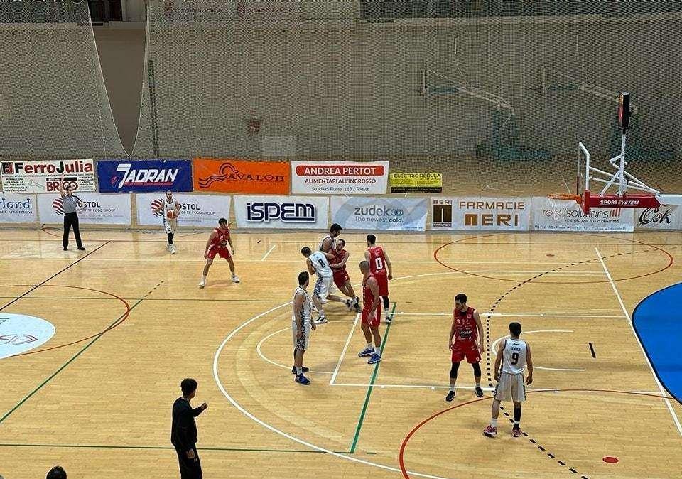 Basket: HORM Pordenone, sconfitta a Trieste contro Jadran