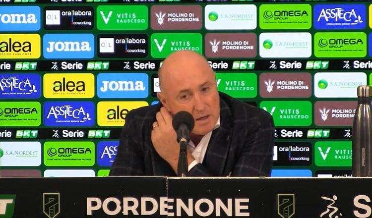 Pordenone Calcio, Lovisa tuona: "Niente critiche! Siamo salvi da tre mesi"