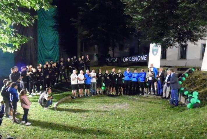 Pordenone Calcio: venerdi “Festa Neroverde” ad Arta Terme