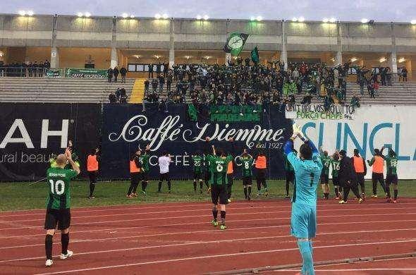 Pordenone Calcio: popolo neroverde al seguito ed in piazza