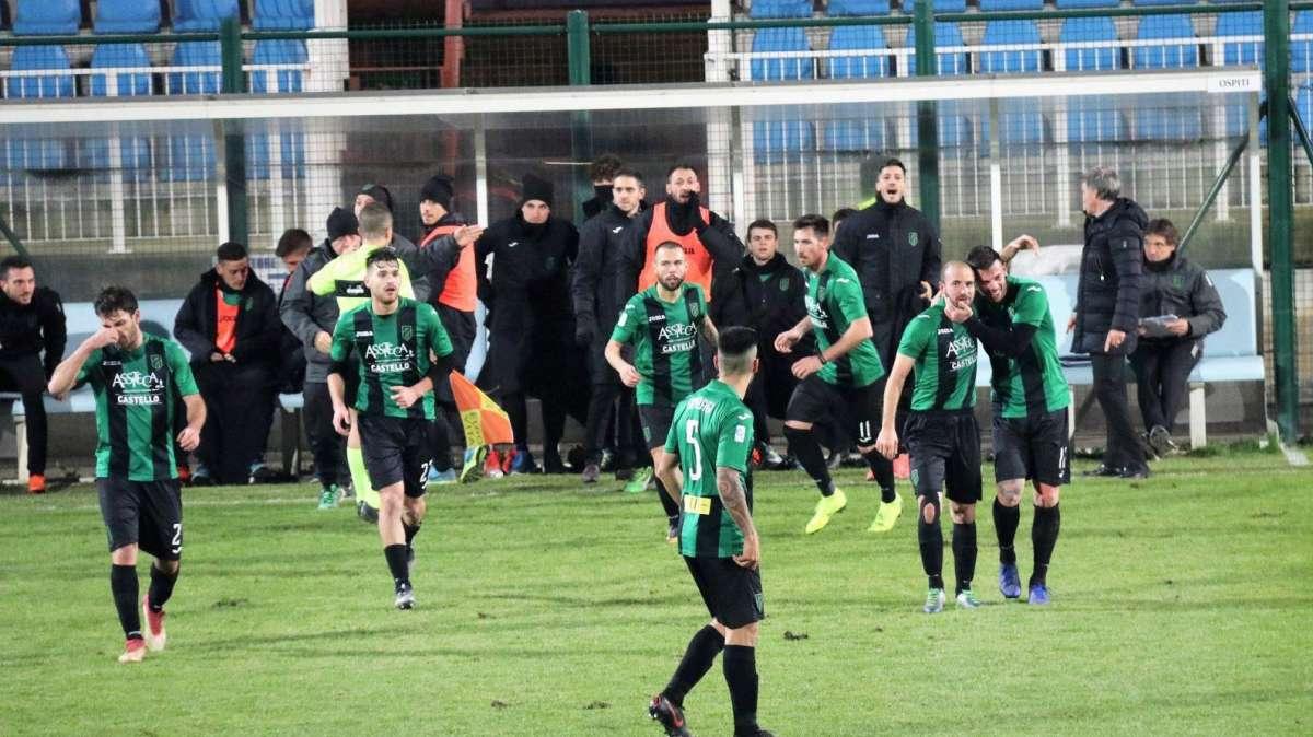 Ramarri agguantati al 90° ma comunque campioni d'inverno; Giana Erminio-Pordenone 1-1, il tabellino