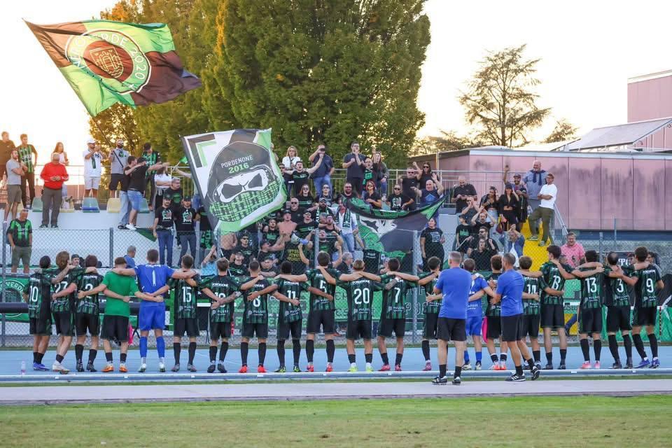 Pordenone Fc: vittoria in rimonta nel derby con la Sas Casarsa