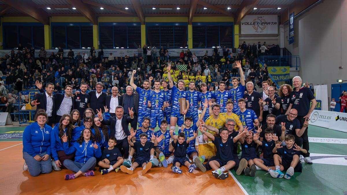 Volley: laTinet Prata reagisce alle difficoltà e torna alla vittoria