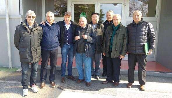 La storia neroverde in visita al centro De Marchi