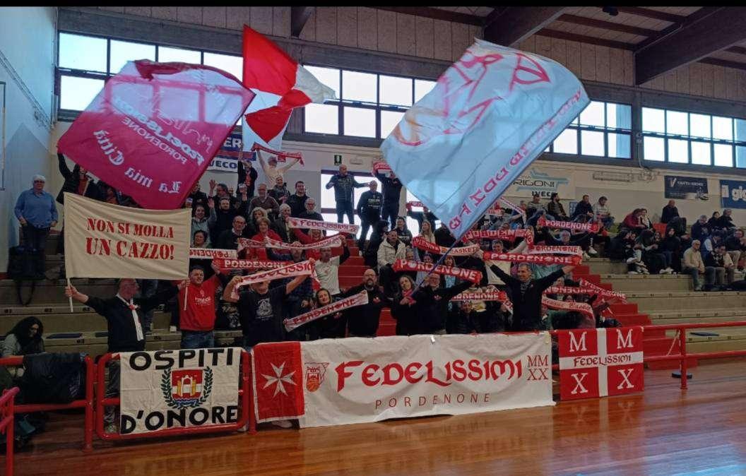 Basket: BCC PM Sistema Basket Pordenone, biancorossi rimontati a Mantova
