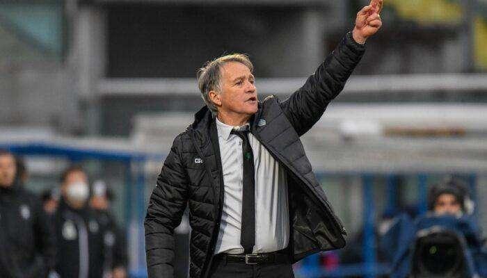 Pordenone Calcio: l'abbraccio del Komandante Tesser