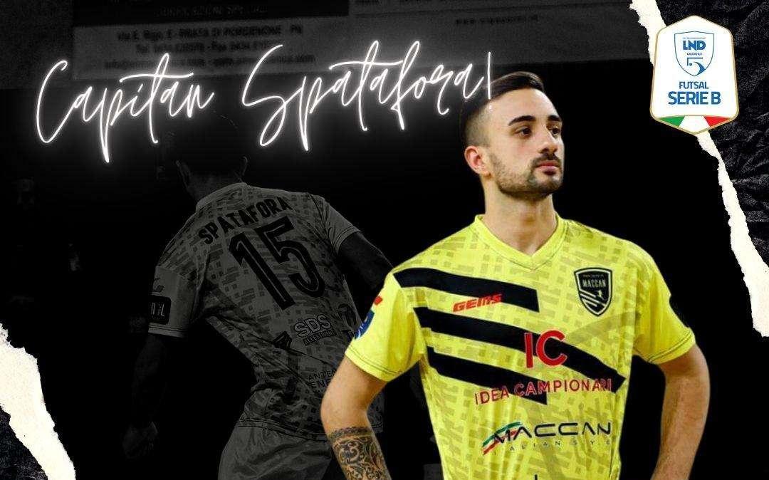 Calcio a 5: Maccan Prata, sarà Oscar Spatafora il nuovo capitano
