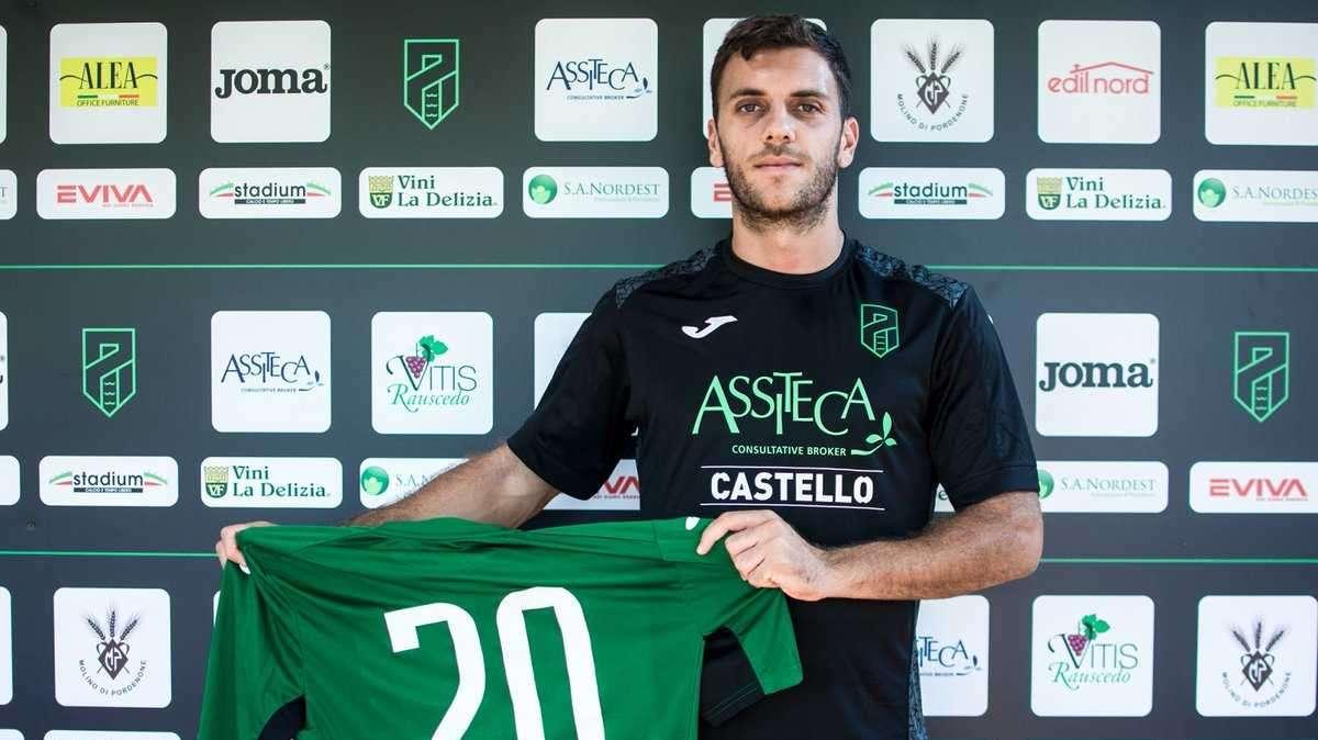 Pordenone Calcio: ufficiale, Misuraca rinnova fino al 2021