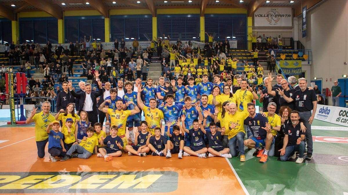 Volley: la Tinet Prata riparte con un convincente 3-0 su Cantù