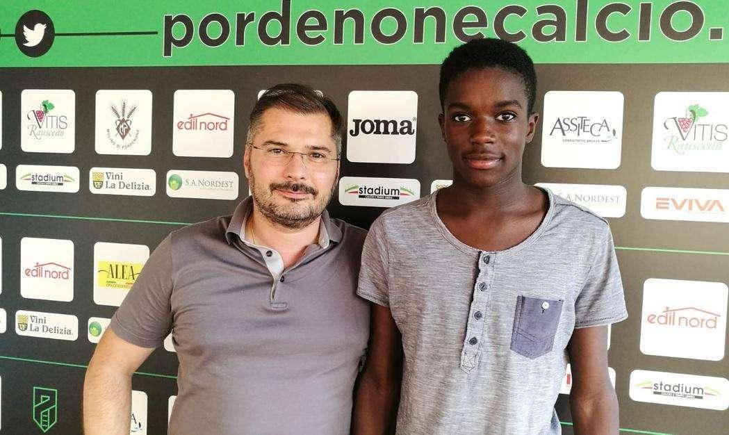 Pordenone Calcio: il giovane difensore 2004 Abdalla alla Spal