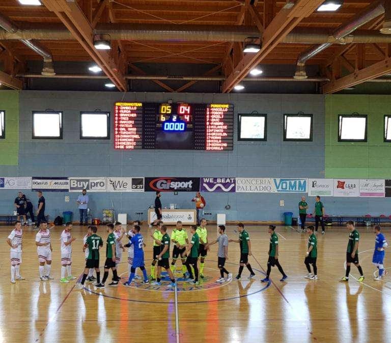 Calcio a 5: Martinel Pordenone C5, Ramarri sconfitti ad Arzignano 