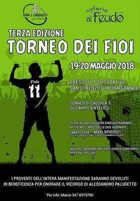 Torneo dei Fioi: si svolgerà il 19 e 20 maggio il Torneo in ricordo del Palu