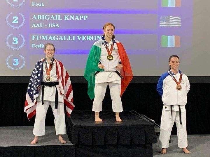 Karate: Alessia Michelin si conferma campionessa mondiale karate Wukf