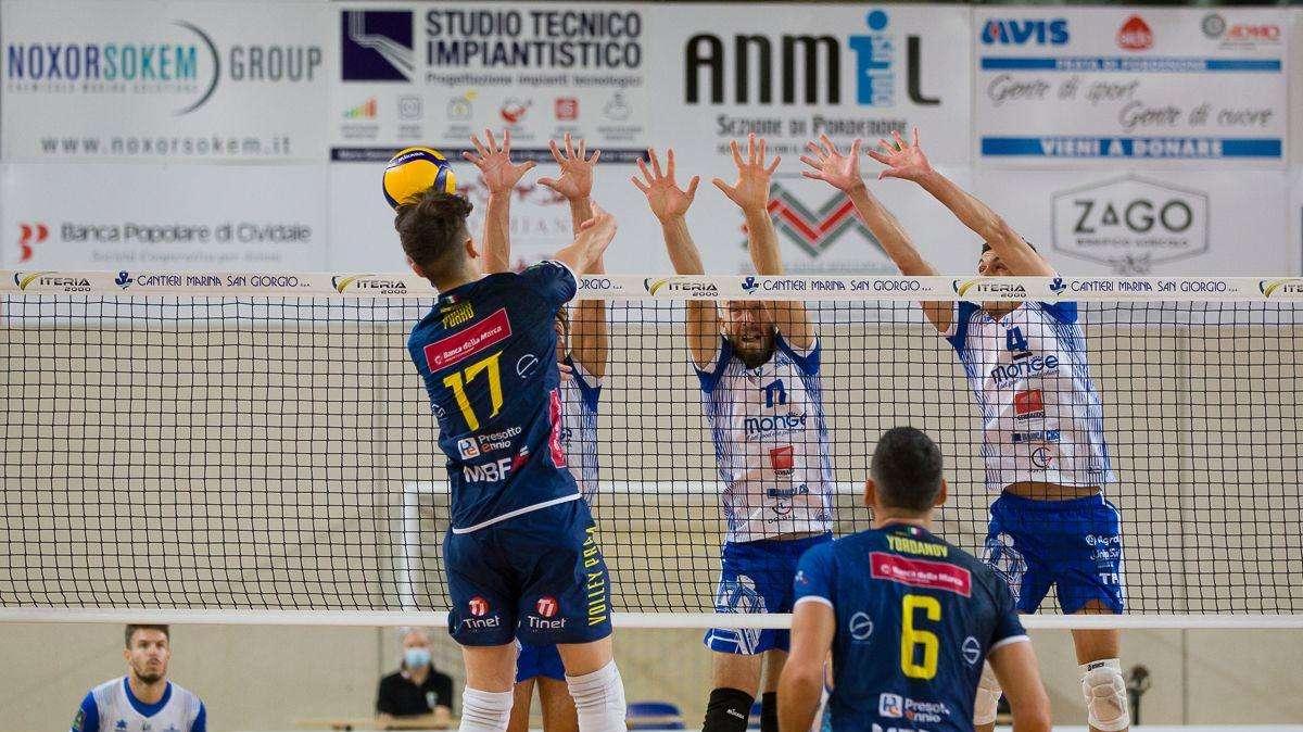 Volley: la Tinet Prata si arrende a Lagonegro
