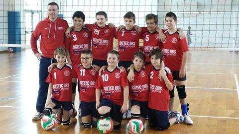 Insieme per Pordenone Volley: l'under 13 maschile (6X6) di coach Fontana si confermano terzi in classifica