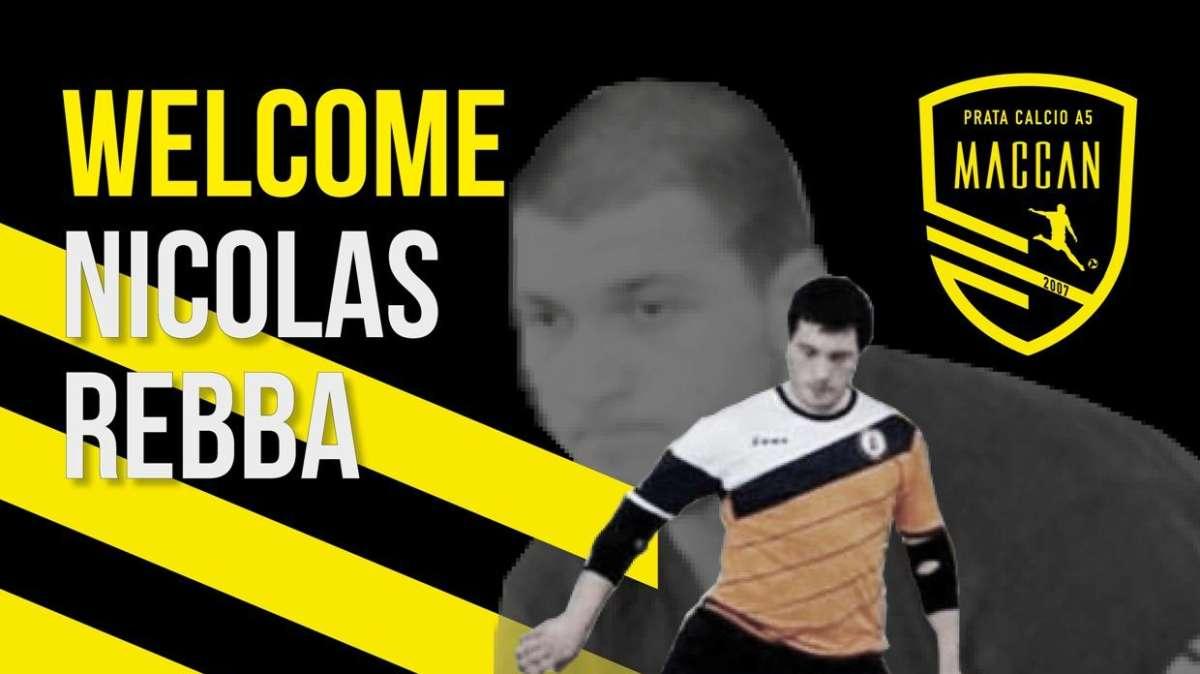Calcio a 5: Maccan Prata, ufficiale Nicolas Rebba