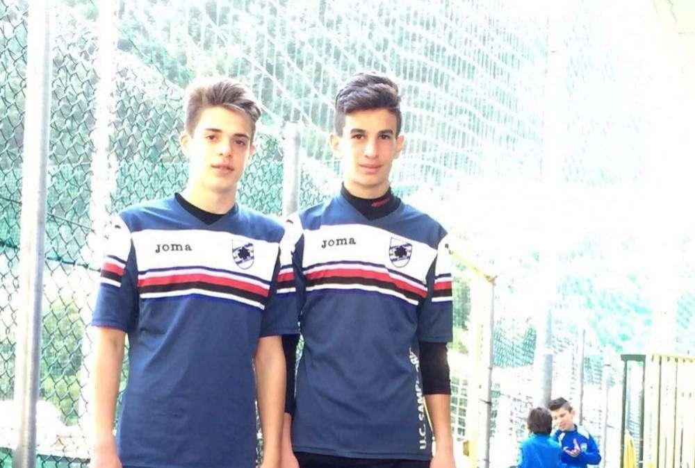 COMUNALE FONTANAFREDDA: FAVETTA (2002) E TOFFOLI (2002) IN PROVA ALLA SAMPDORIA