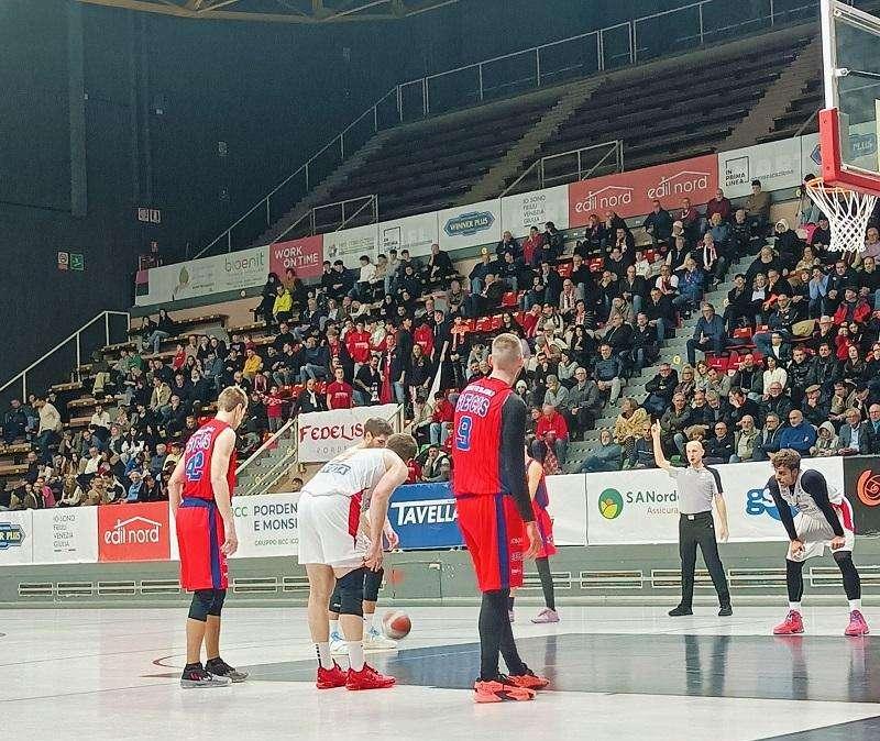 Basket: BCC PM Sistema Basket Pordenone, battuta Jesolo 76-69