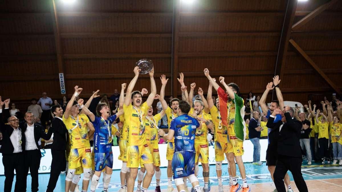 Volley: Tinet Prata la Superlega è tua!
