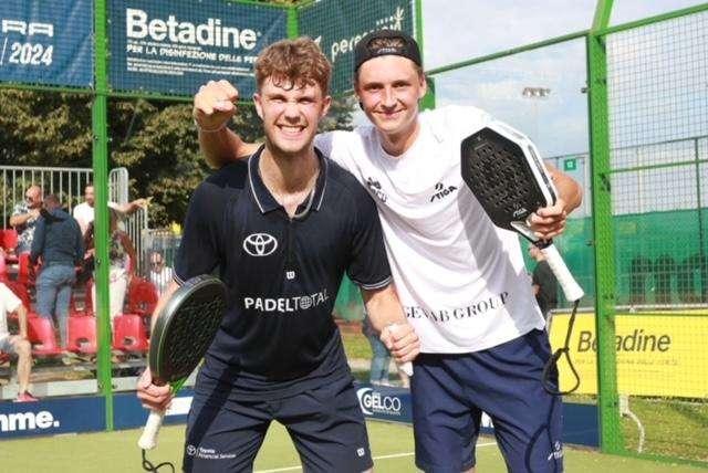 Padel: le bandiere di Svezia e Spagna sventolano al Fip Rise Cordenons 2024