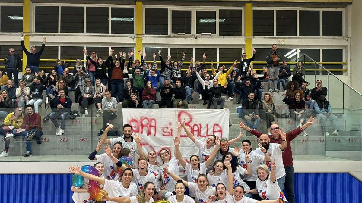 Volley: promozione in B2 dell'Insieme per Pordenone