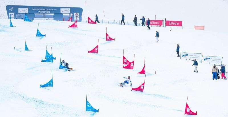 Snowboard: Coppa del mondo Piancavallo 2022. Nello slalom parallelo doppietta azzurra