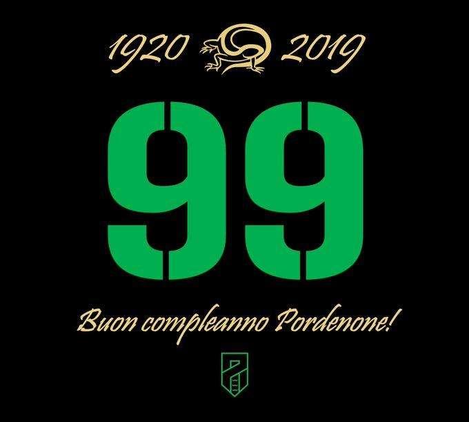 Pordenone Calcio: 99 anni portati Benissimo!