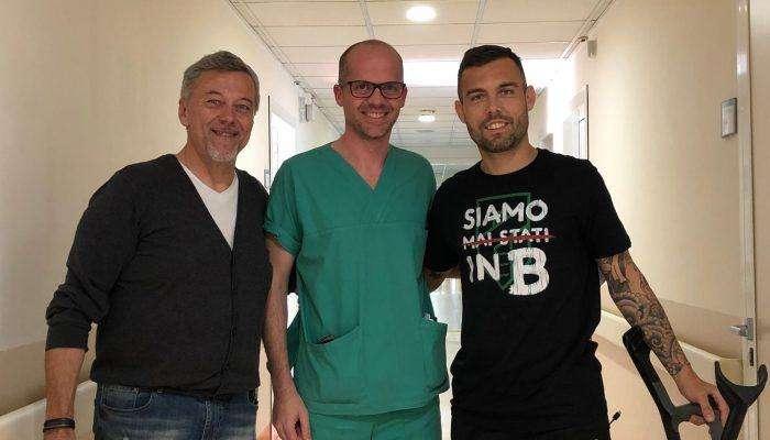 Pordenone Calcio: intervento ad Abano Terme per Burrai 