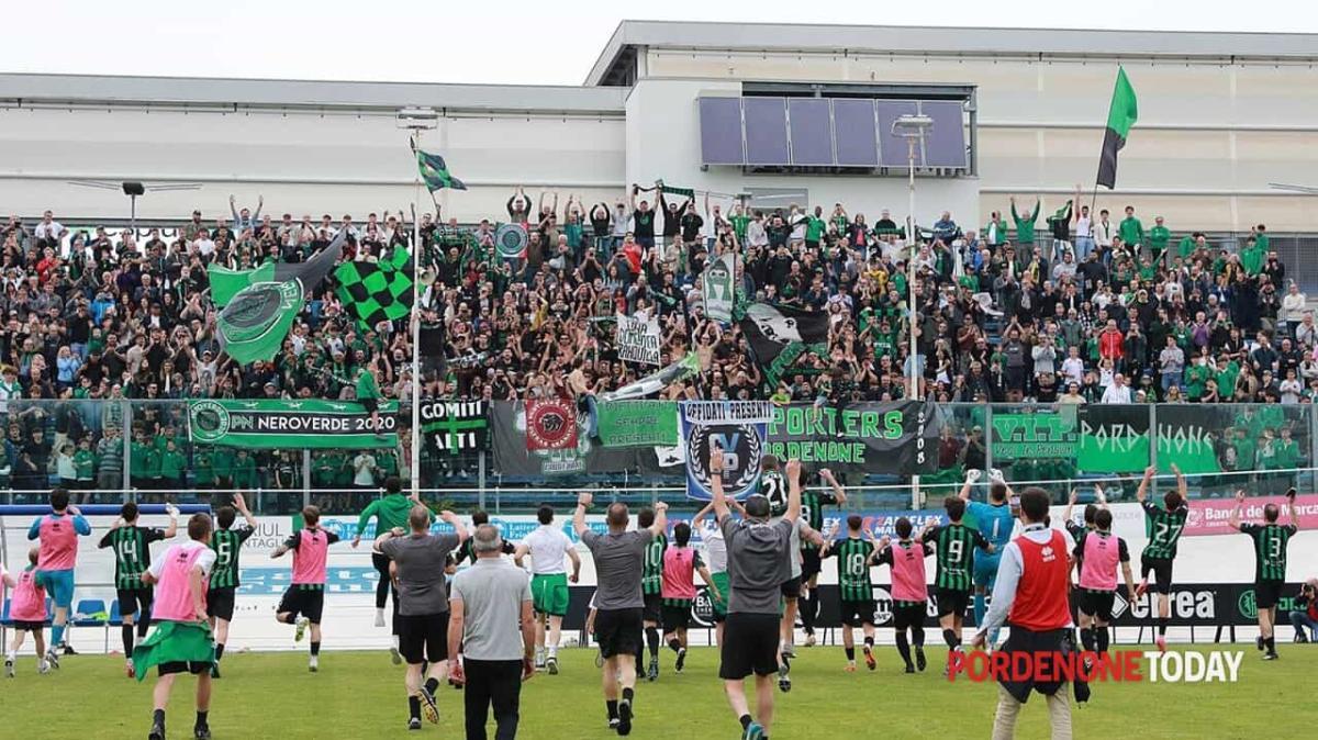 Pordenone Fc: copertura Bottecchia, ramarri salvi a metà