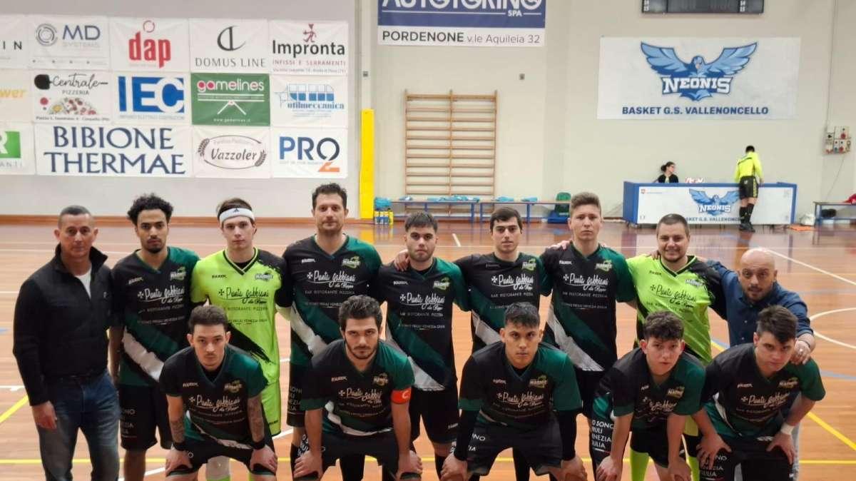 Calcio a 5: serie C. Il Naonis Futsal si aggiudica derby con Pasiano C5