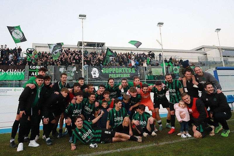 Pordenone Fc: il club ringrazia l'ambiente neroverde per il Derby da record di tifo, emozioni e ricordi