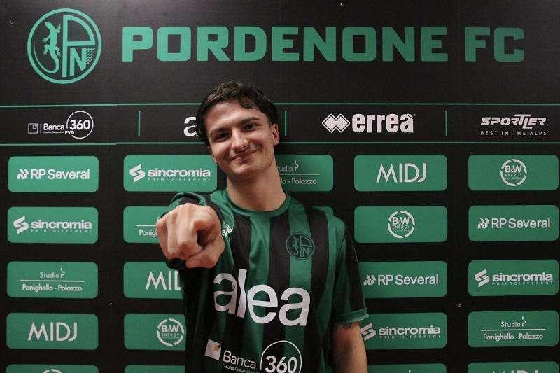 Pordenone Fc: Marco Zamuner, attaccante classe 2001 firma per i neroverdi