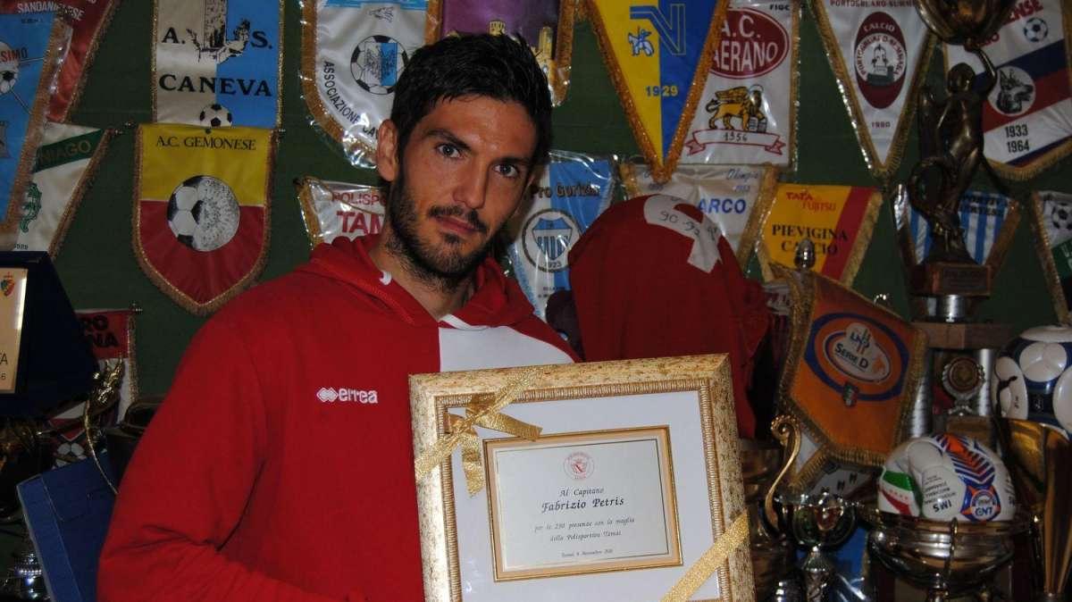 Serie D - Tamai, i saluti del capitano