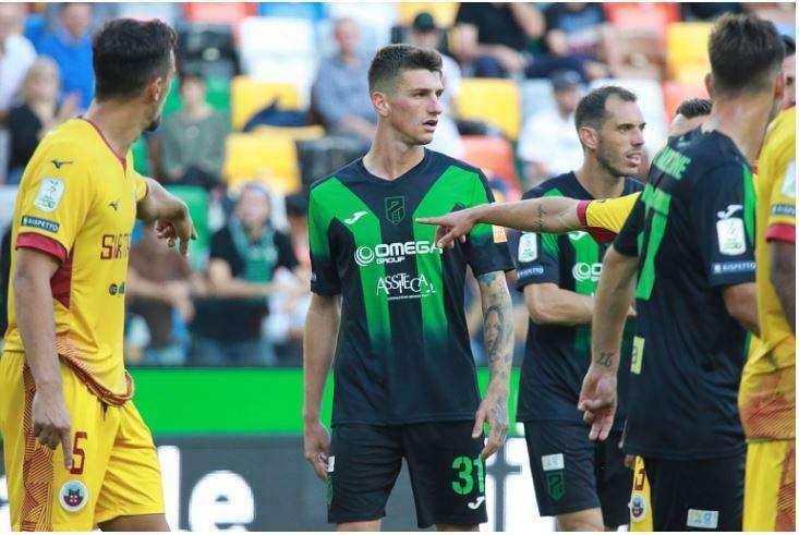 Pordenone-Trapani, Camporese: "Contento per il gol; complimenti a Vogliacco"