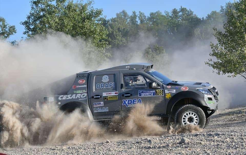 Rally: Tomasini fermato dalla sfortuna all'Italian Baja