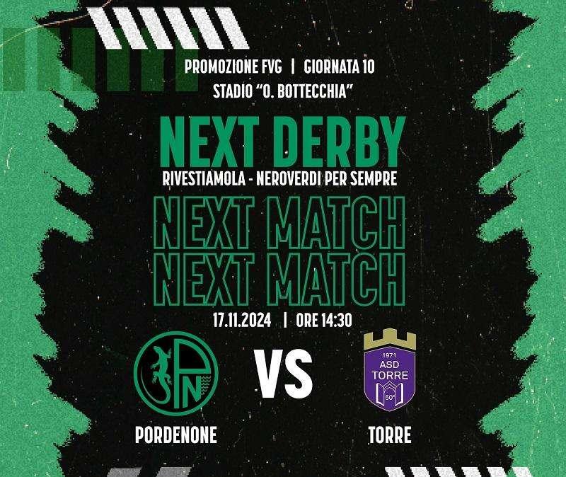 Pordenone Fc: nessun dramma per Campaner. Torna il deby con il Torre
