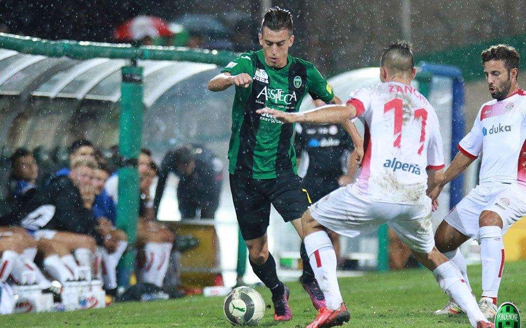 Pordenone Calcio: Il centrocampista Buratto ceduto alla Lucchese